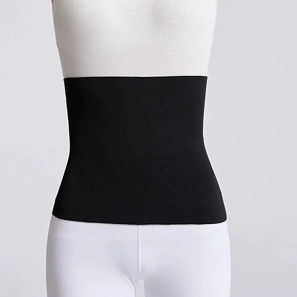 Cinturón térmico elástico de algodón para cintura invierno