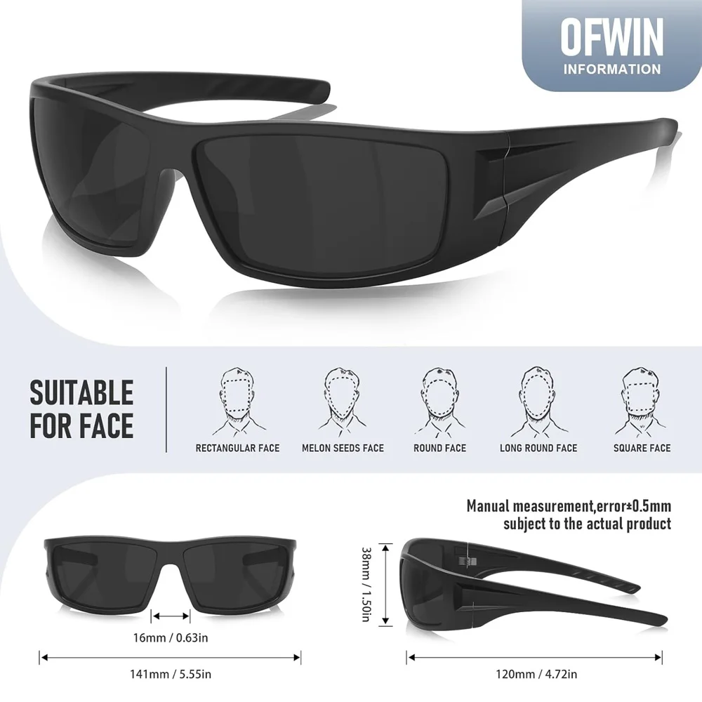 Gafas de pesca VIKINGAR TAC UV400 antideslumbrantes antimpacto - imagen 5