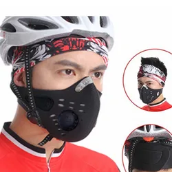 Mascarilla bufanda ciclismo con filtro y ventilación a prueba de polvo