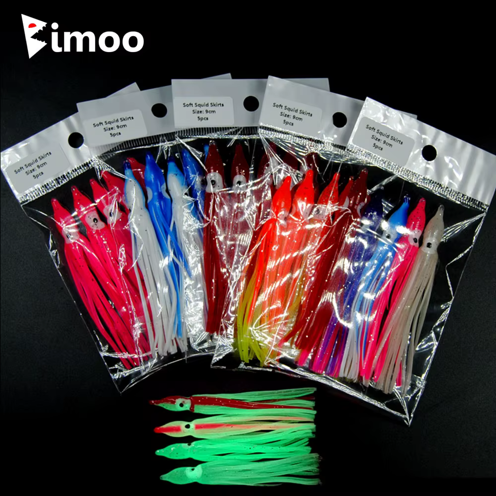 Calamar Vinilo Bimoo 9cm – Luminoso agua salada