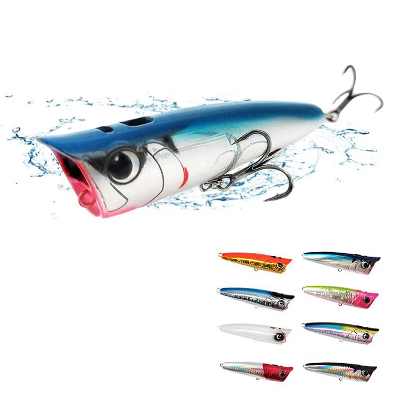 Popper Jet Popper 70-85mm – Señuelo surface para lubina - imagen 2