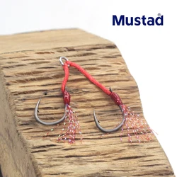 Mustad A-ASSIST2 gancho assist doble Flash Hair – Ligero y resistente