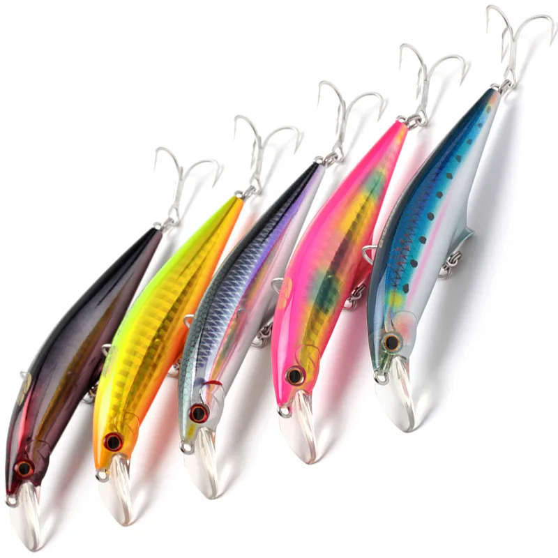 Señuelo Minnow Wobbler Crankbait para lubina y carpa - imagen 5