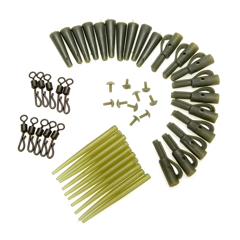 Accesorios para preparar montajes de pesca de carpa