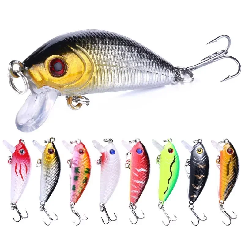 Crankbait minnow wobbler para pesca en agua dulce - imagen 5