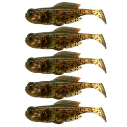 Goby Paddle Swimbait realista para depredador