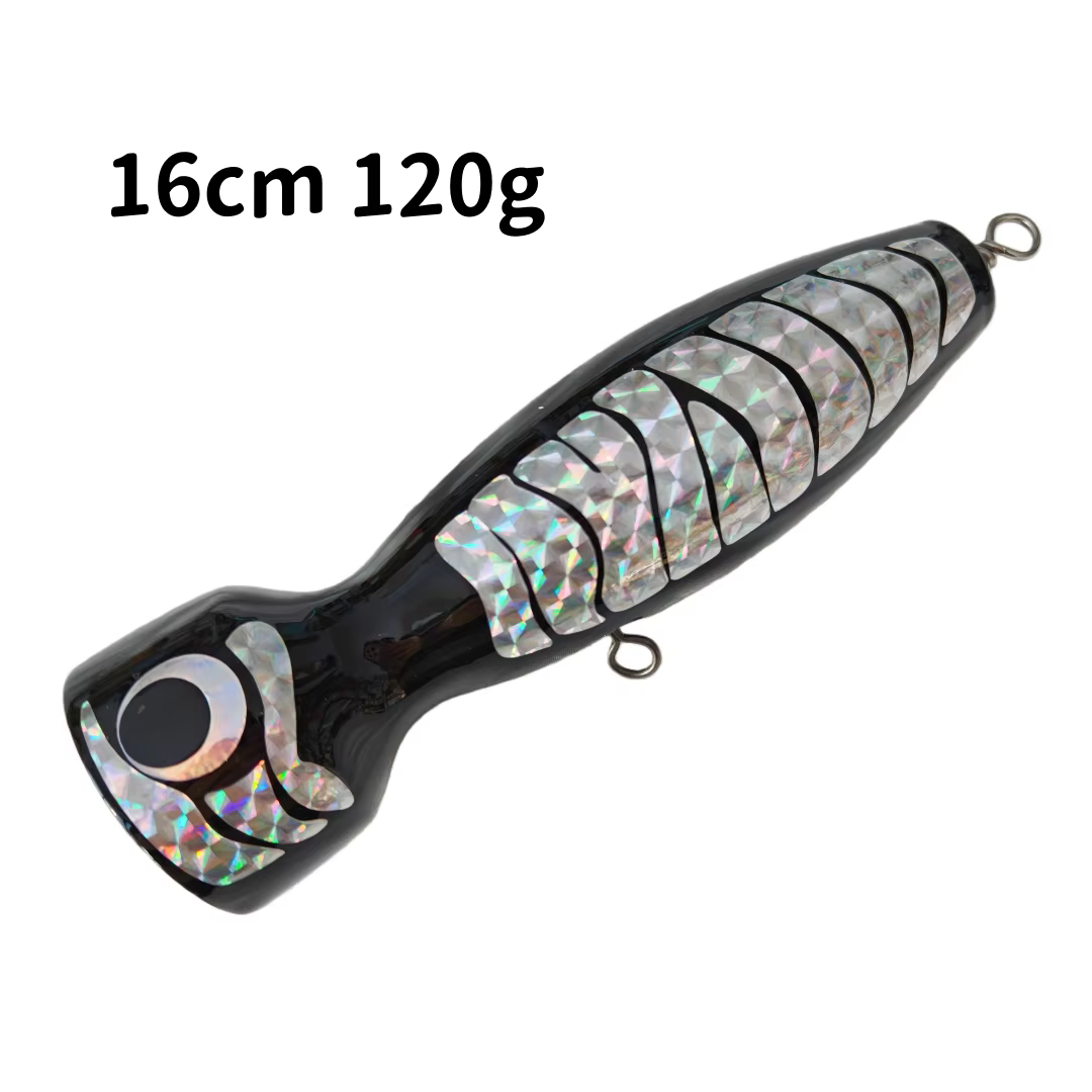 Señuelo Minnow de Madera para GT y Atún – Spinning en Agua Salada - imagen 3