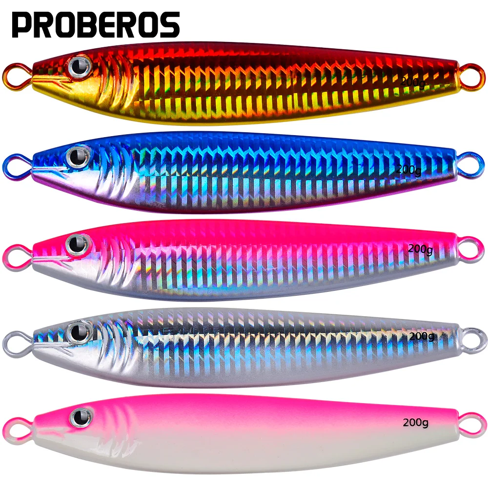 Jigging de hierro con reflector láser