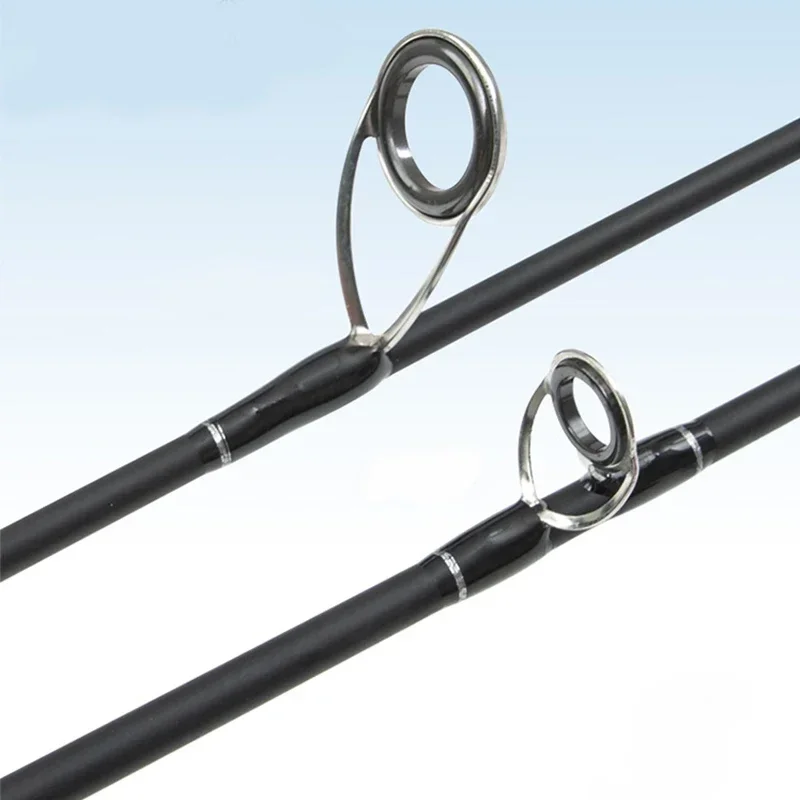 caña ultraligera fibra de carbono para trucha mango madera - imagen 3