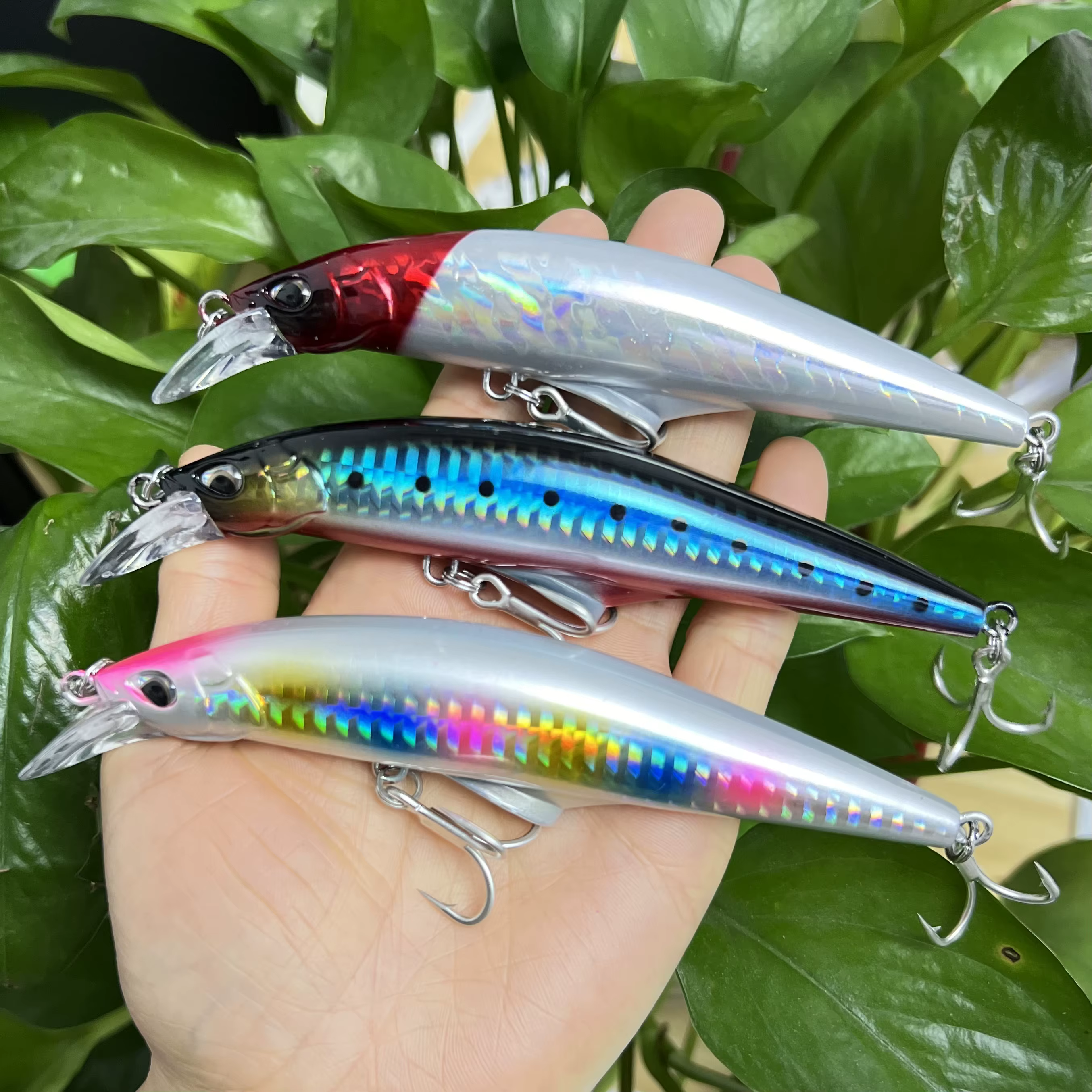 Señuelo Minnow 120mm 45g Hundimiento Rápido para Agua Salada - imagen 5