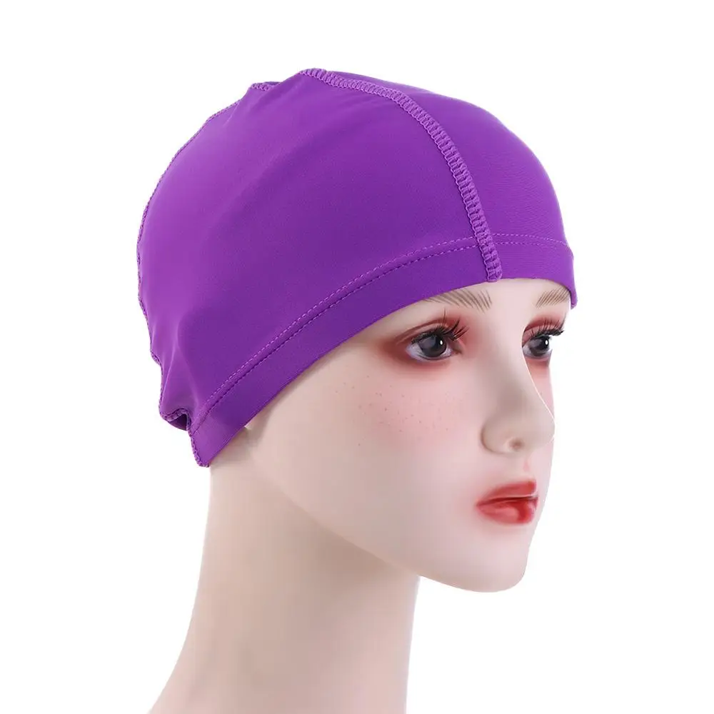 Gorro de baño ultrafino elástico turban con protección de orejas - imagen 3