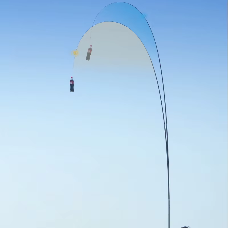 Caña ultraligera de carbono portátil para carpa y caracú ríos y lagos - imagen 5