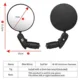 Espejo retrovisor convexo 360° para bicicleta de montaña - imagen 4