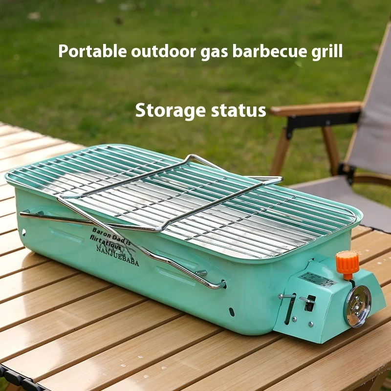 Parrilla de gas portátil Baron – Estufa multifuncional para acampar - imagen 3