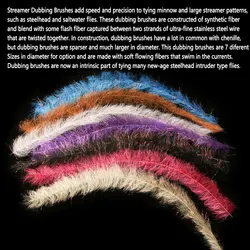Bimoo Flash Streamer – Material de atado para moscas de lucio