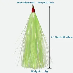 Mylar Flash Teaser – Bucktail señuelo trolling agua salada