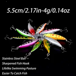 Señuelo Crankbait de pececillo realista – Cebo duro artificial