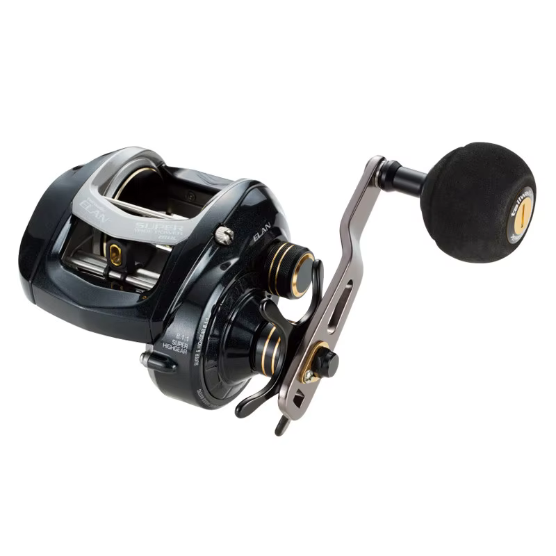 Tailwalk Elan Super Wide Power – Carrete baitcasting de bobina profunda