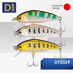 Smith D-Incite Minnow D1 – Señuelo hundente para trucha y lucio