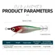 ShareShark Señuelos de pesca marina con nivel láser y cebo luminoso - imagen 4