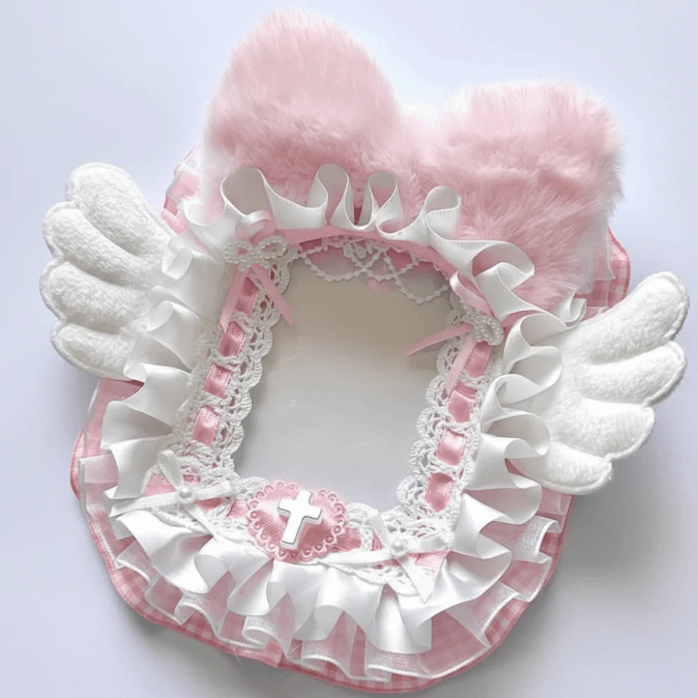 Funda porta fotocards con encaje estilo Lolita DIY con cinta Kawaii - imagen 5