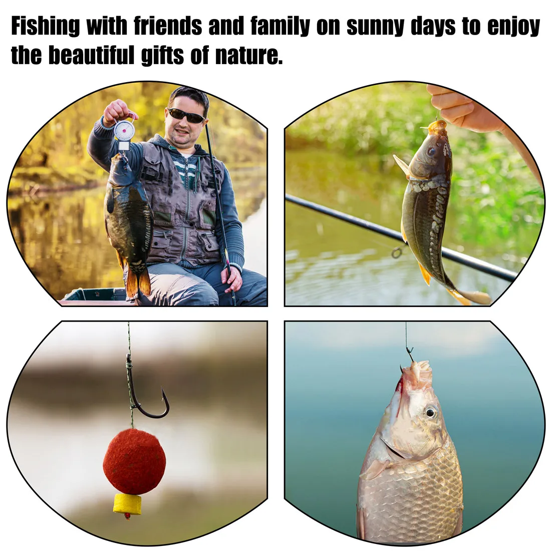 Anzuelos Pretados para Carpa – Hair Rig con Boilies Listo - imagen 3