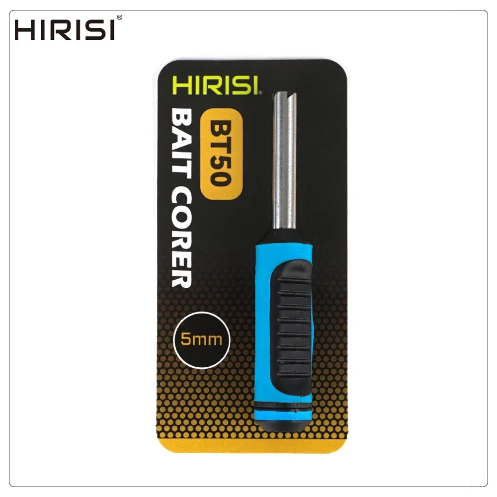 Taladro de cebo Hirisi con puntas intercambiables de 5 mm y 7 mm
