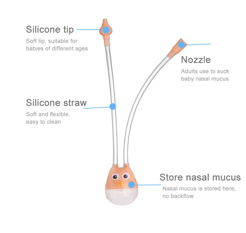 Colores del aspirador nasal