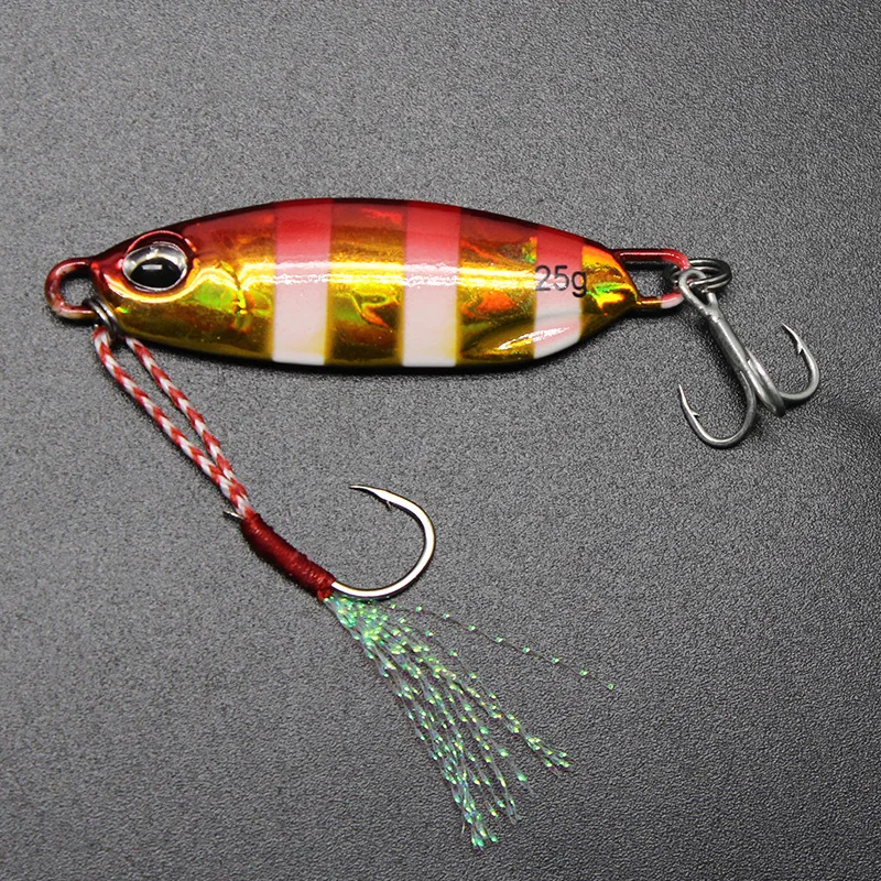 JEKEKU señuelo jigging de metal arrastre lento para agua salada - imagen 5