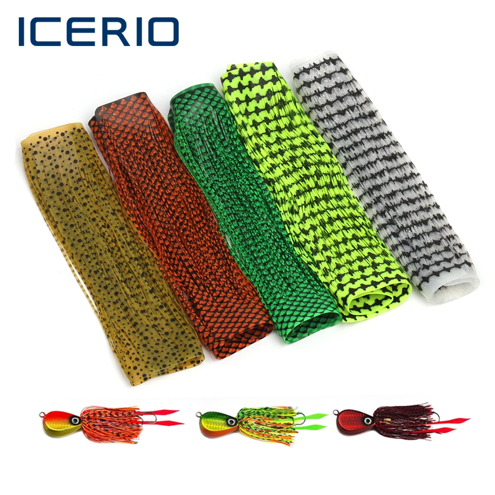 ICERIO Faldas de silicona para Buzzbaits y spinnerbaits - imagen 3