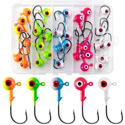 Jig Heads bola redonda para vinilo – Lubina y trucha