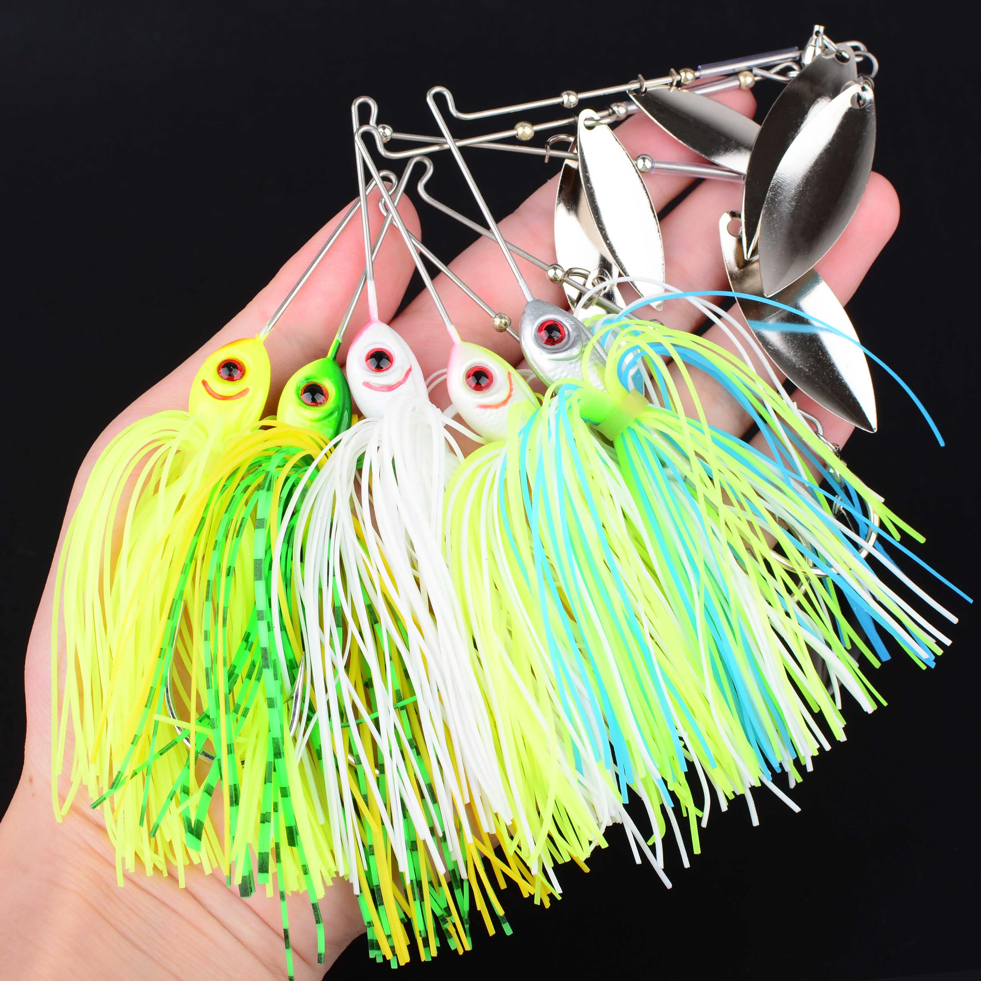 Spinnerbait metálico para pike