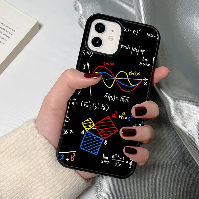 Funda Krajews con fórmulas científicas