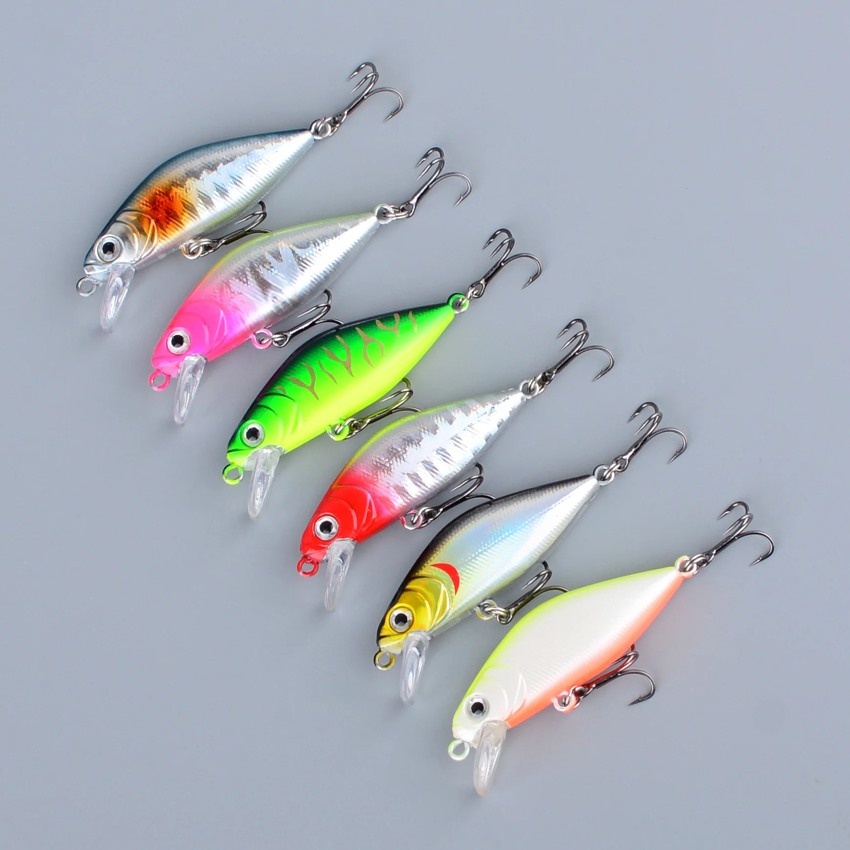 Señuelo Minnow hundible Jerkbait para lubina y lucio - imagen 4