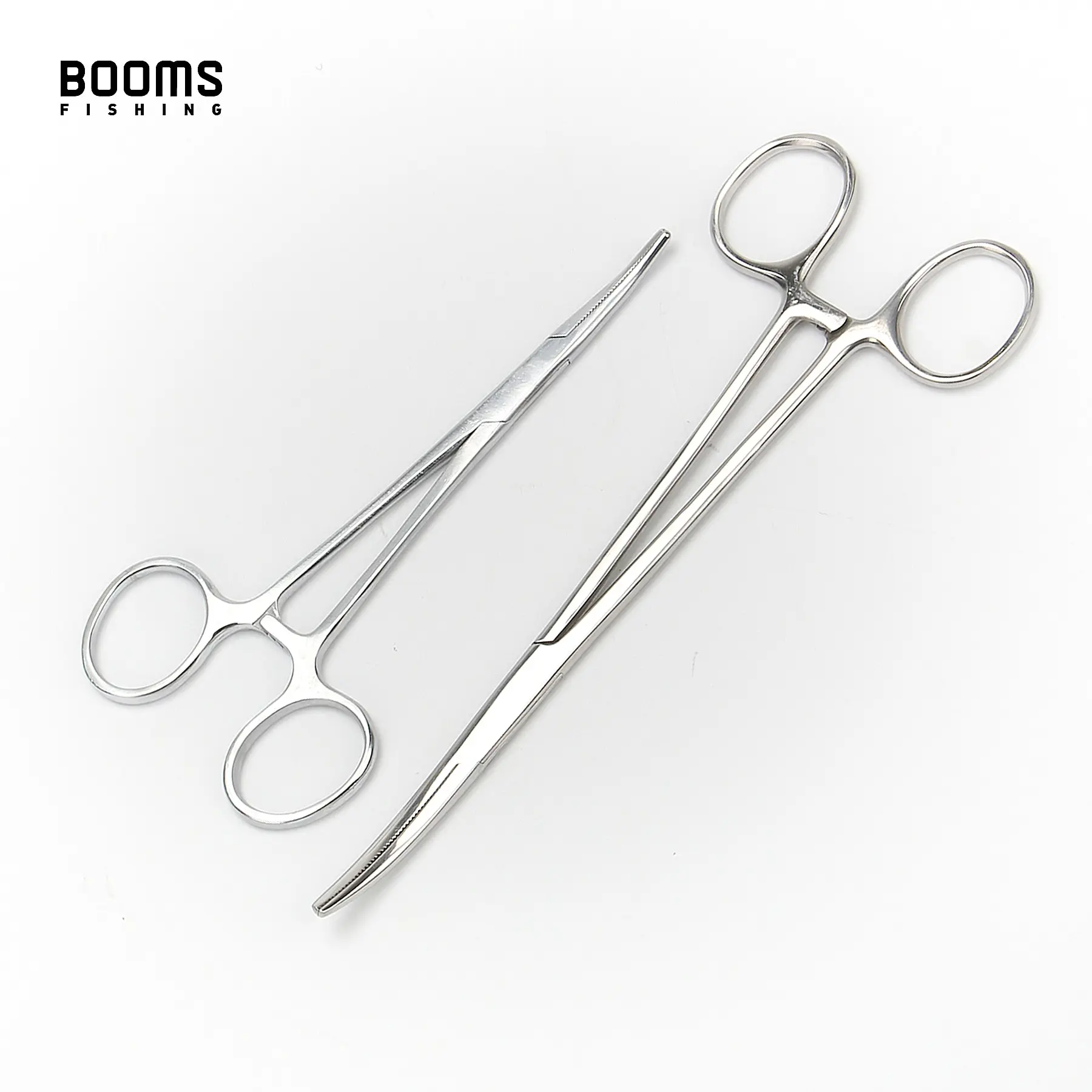 Alicates Booms F04 vistos de lado mostrando las mandíbulas curvas
