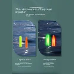 Boya LED electrónica de inducción luminosa, flotador pesca nocturna