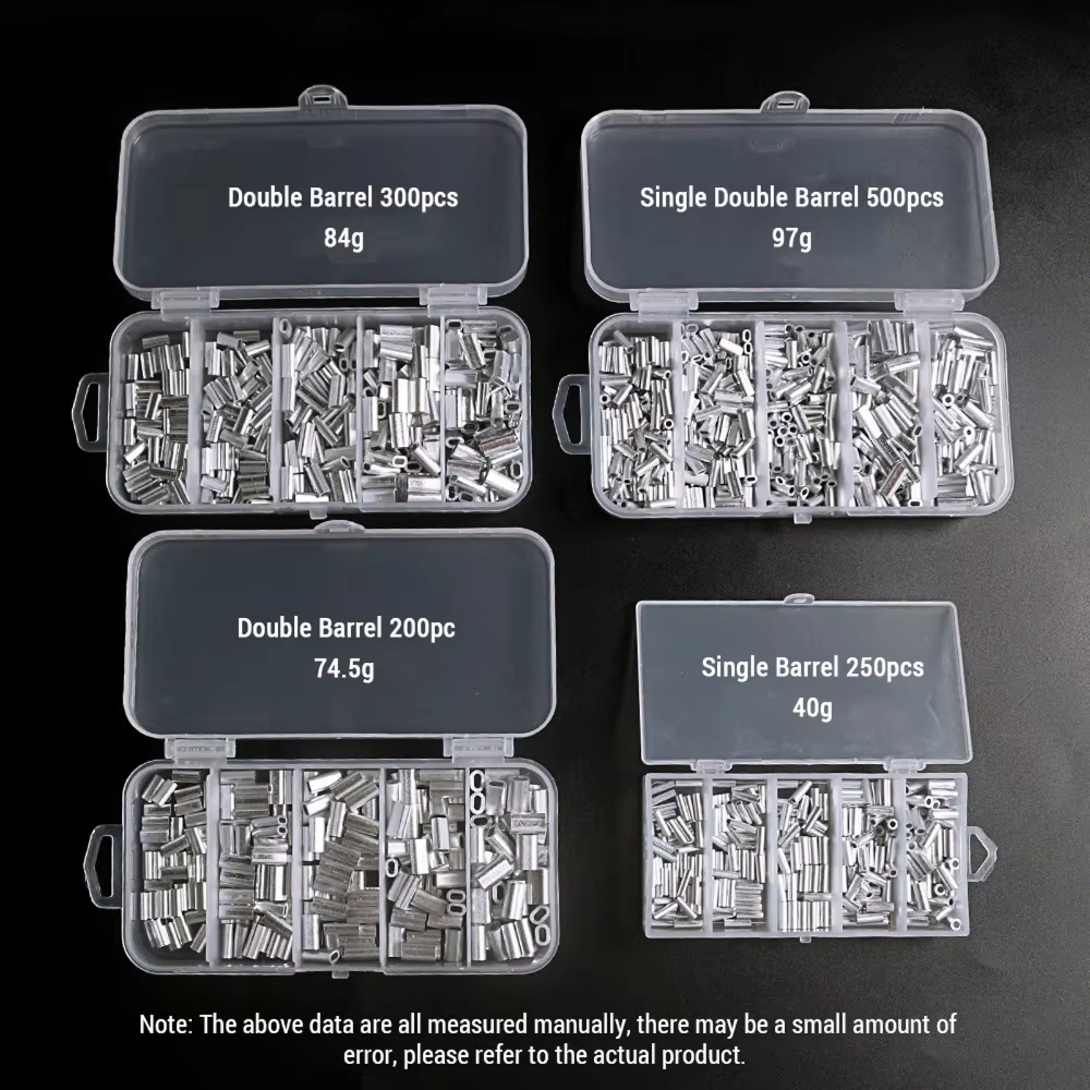 Fundas de Engarzar Aluminio Simple y Doble – 5 Tamaños - imagen 2
