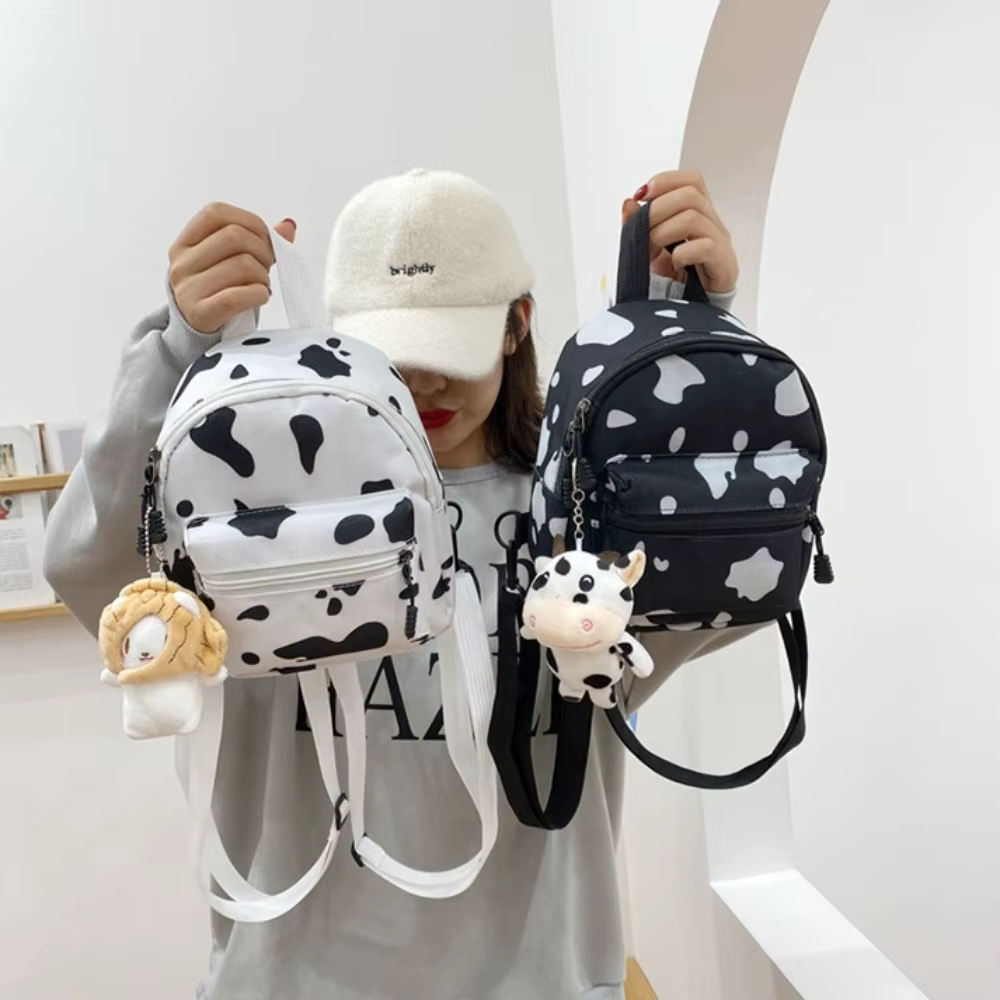 Bolso de viaje para mujer con diseño de vaca y correa ajustable - imagen 4