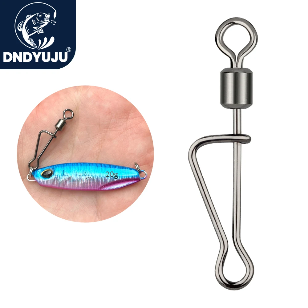 Giratorio Latón DNDYUJU con Connector - Acero Inox para Pesca - imagen 4