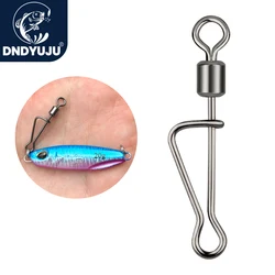 Giratorio Latón DNDYUJU con Connector - Acero Inox para Pesca