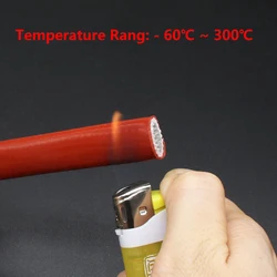 Funda ignífuga fibra de vidrio para caña pesca – Resistente calor