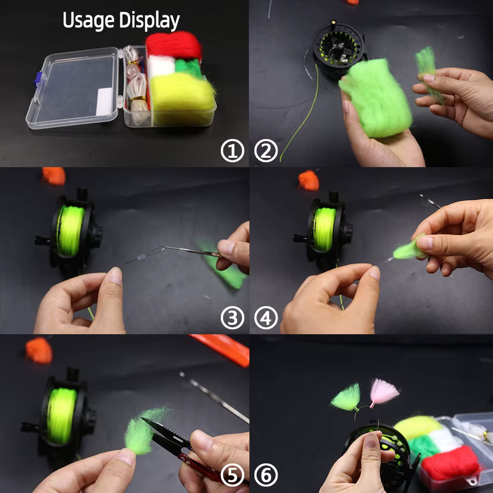 Bimoo Kit pesca con mosca – Indicador ataques y herramientas - imagen 4