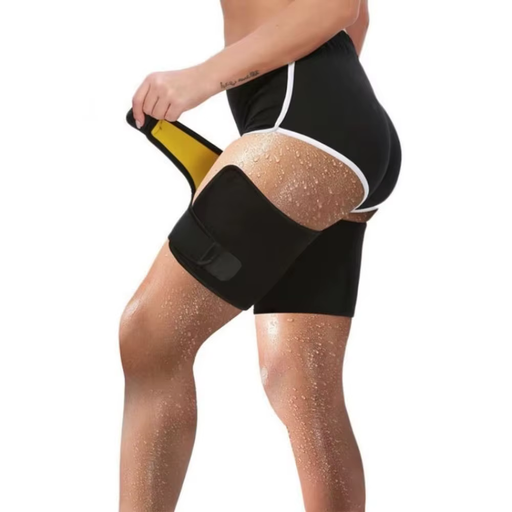 Protectores piernas anti-rozaduras elásticas compresión para correr - imagen 4