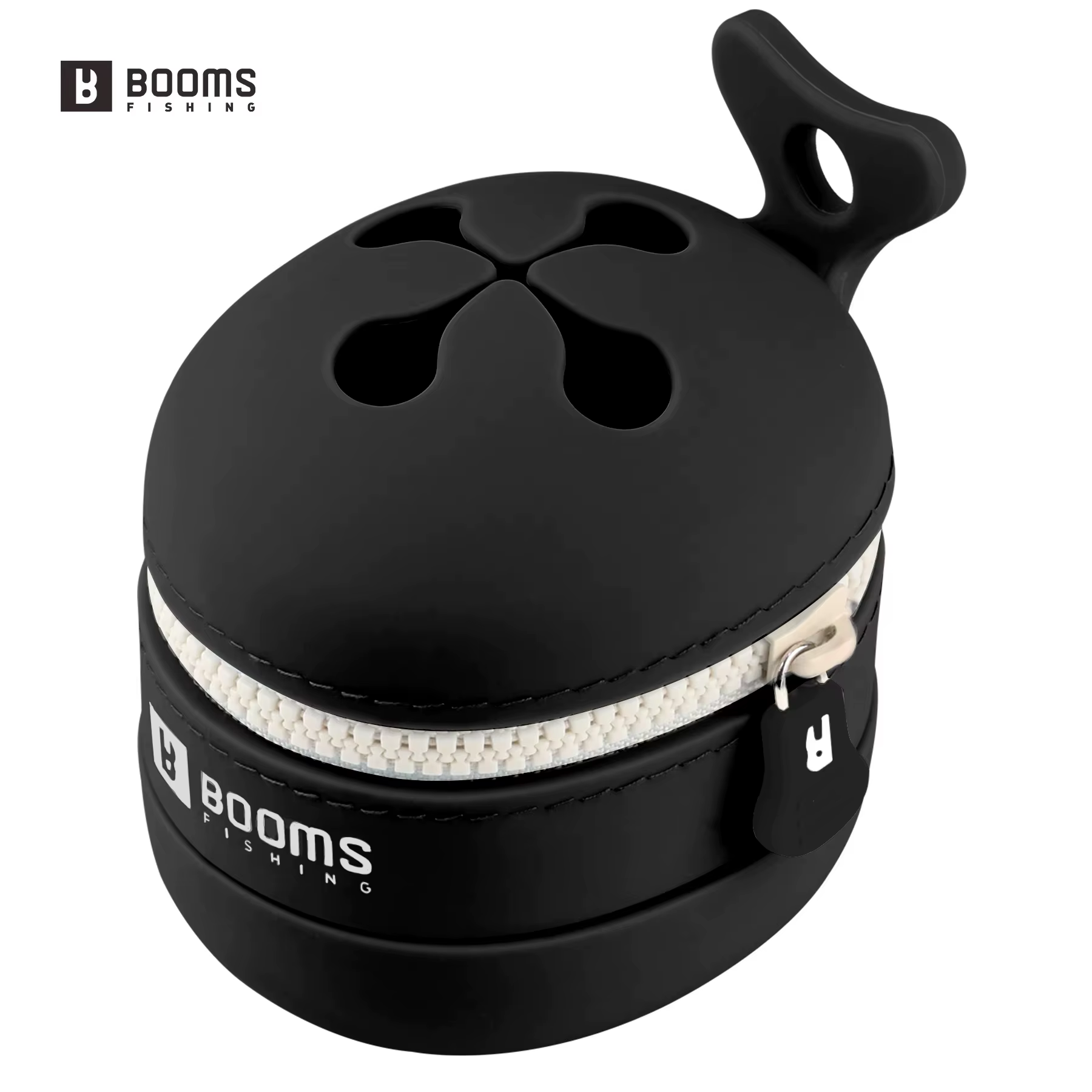 Booms Caja Pliable Silicone – Bolsa multifunción con clips y mosquetón