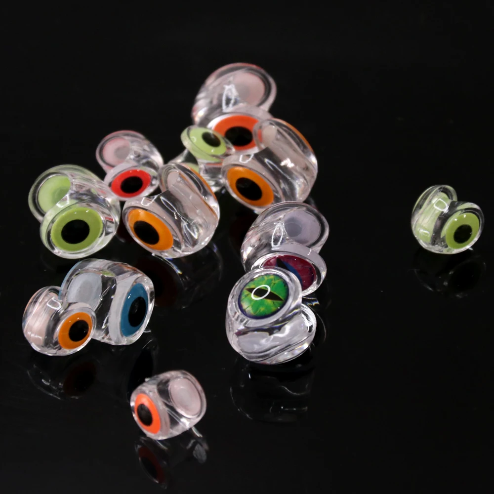 Moscas cabeza de pez con ojos 3D Vtwins streamer para atar - imagen 5