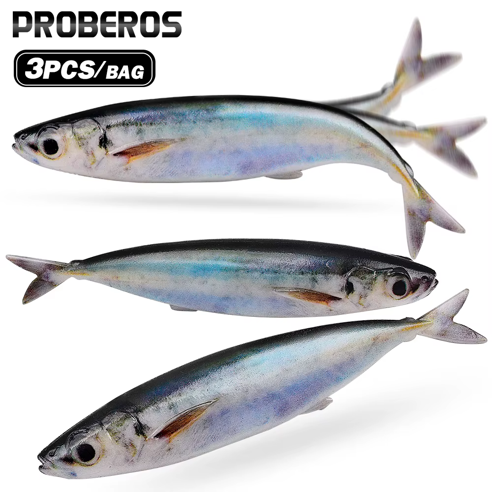 PROBEROS Señuelos macarela realistas – Atún, salmón y - imagen 2