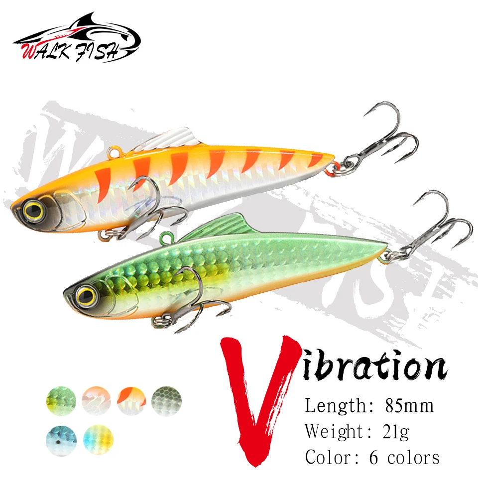 WALK FISH Señuelo de hielo Wobbler para lubina y lucio - imagen 4
