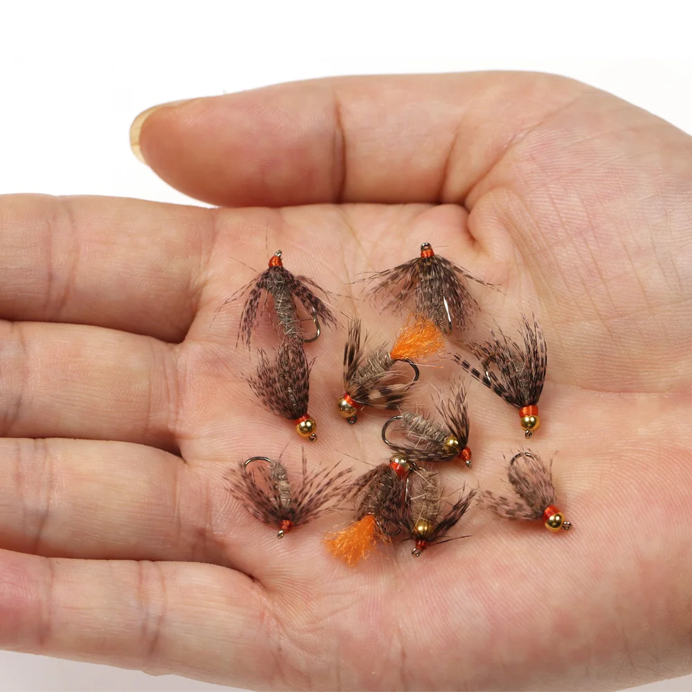 Vtwins anzuelo de plantilla Mayfly Emerger – para trucha ninfa - imagen 5