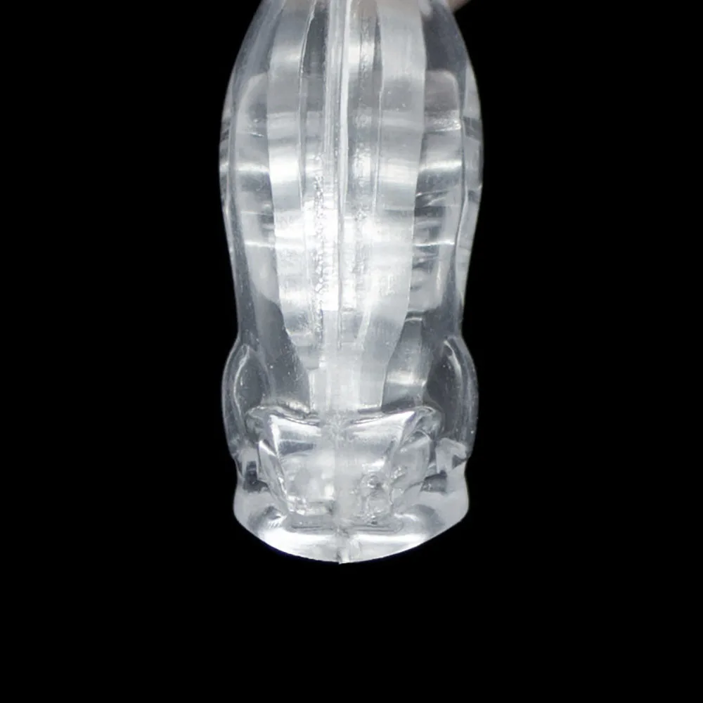 Countbass Popper blanco flotante sin pintar Wobbler rana para spinning - imagen 2