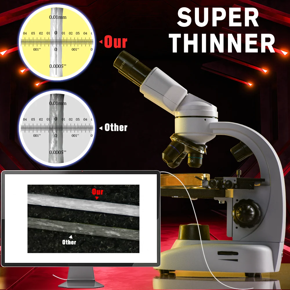 Thornsline Fireline Micro – Línea de pesca resistente para hielo - imagen 5